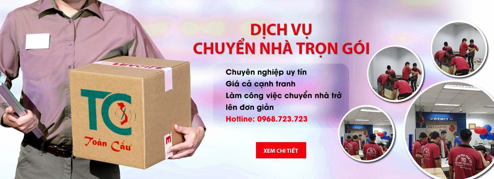 Dịch vụ chuyển nhà trọn gói quận Bắc Từ Liêm