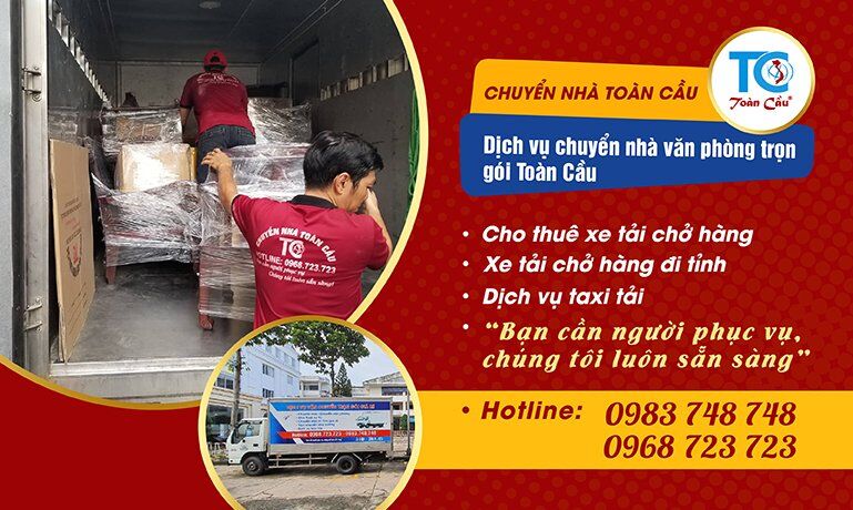 Dịch vụ chuyển văn phòng Toàn Cầu chuyên nghiệp