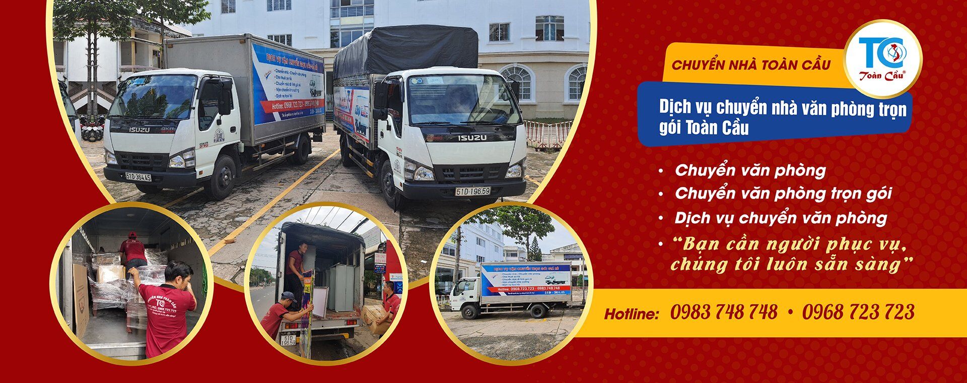 Toàn Cầu cung cấp dịch vụ chuyển văn phòng uy tín
